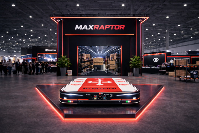 Maxraptor-logimat2026 Maxraptor a Logimat 2026